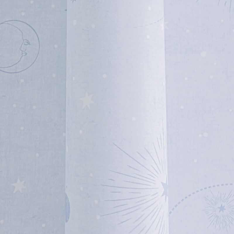 Weltall Tapete Hellblau Kindertapete mit Planeten Sternen Weltraum Kinderzimmer Vliestapete Jungen (KG-172180)