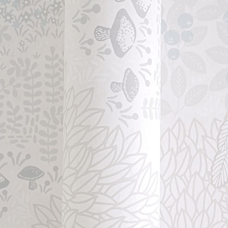 Tapete Wald mit Tieren Beige Grau Kindertapete mit Bär Hirsch Vliestapete Kinderzimmer Jungen (KG-172183)