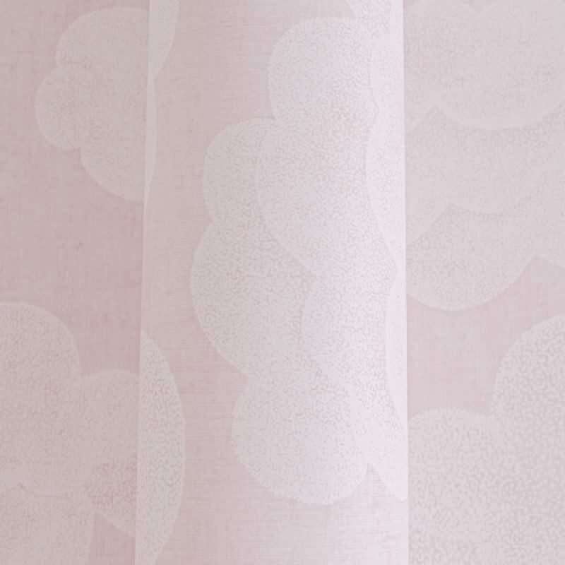 Wolken Tapete Rosa Weiß Kinderzimmer Mädchen Kindertapete mit Himmelsmotiv Vliestapete (KG-172197)