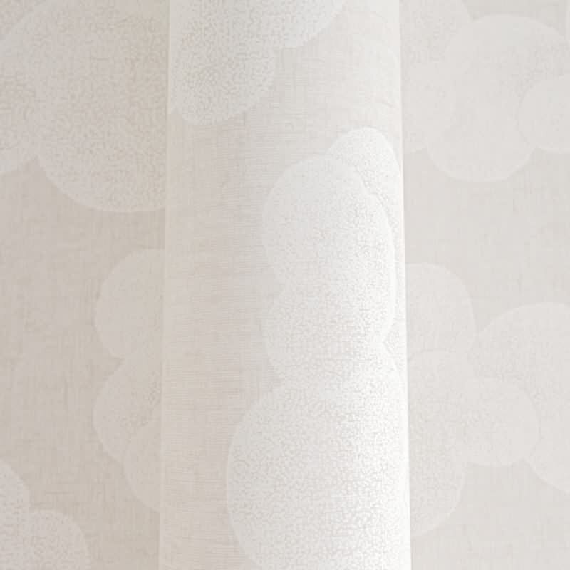 Wolken Tapete Beige Weiß Kinderzimmer Vliestapete mit Wolkenmotiv Kindertapete (KG-172198)