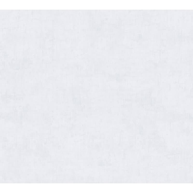 Unitapete Jungenzimmer Weiß Blau Einfarbige Tapete Kinderzimmer Vliestapete matt (KG-172219)