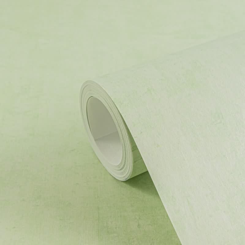 Tapete Kinderzimmer Hellgrün Jungen Kindertapete Einfarbige Vliestapete matt (KG-172220)