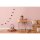 Tapete Mädchenzimmer Rosa Einfarbige Unitapete Kinderzimmer Vliestapete matt (KG-172223)