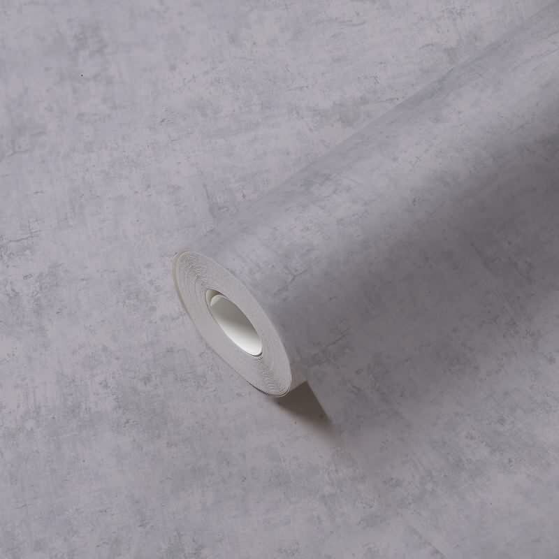 Kinderzimmer Tapete Grau Einfarbige Unitapete Vliestapete modern (KG-172227)