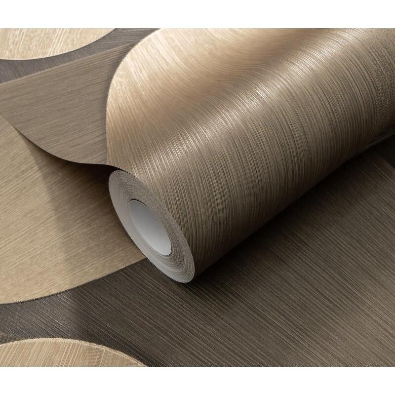 Tapete Gold, Kupfer, Erismann Vliestapete (KG-172228)