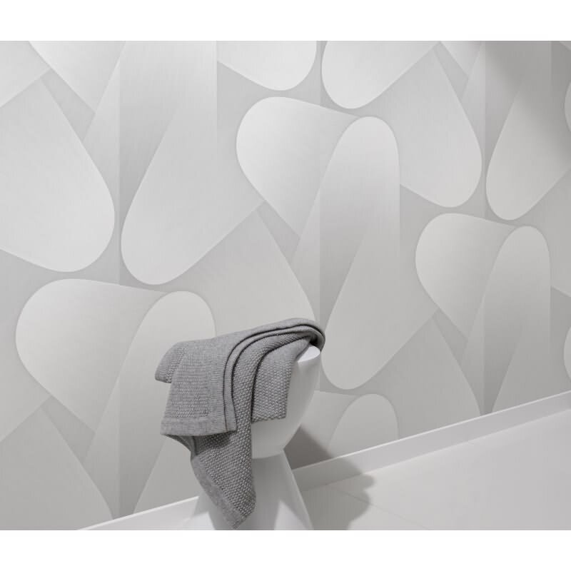 Tapete Weiß, Erismann Vliestapete (KG-172231)