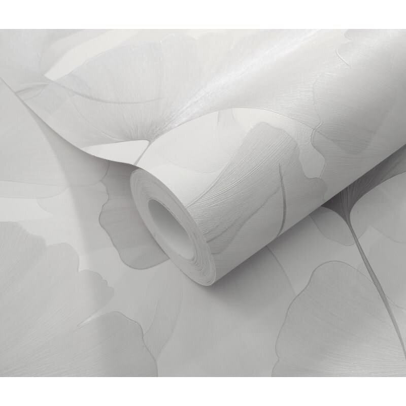 Tapete Grau, Silber, Erismann Vliestapete (KG-172237)