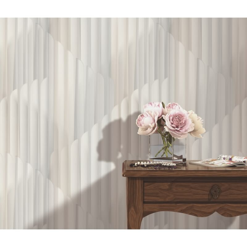 Tapete Beige, Creme, Erismann Vliestapete (KG-172240)