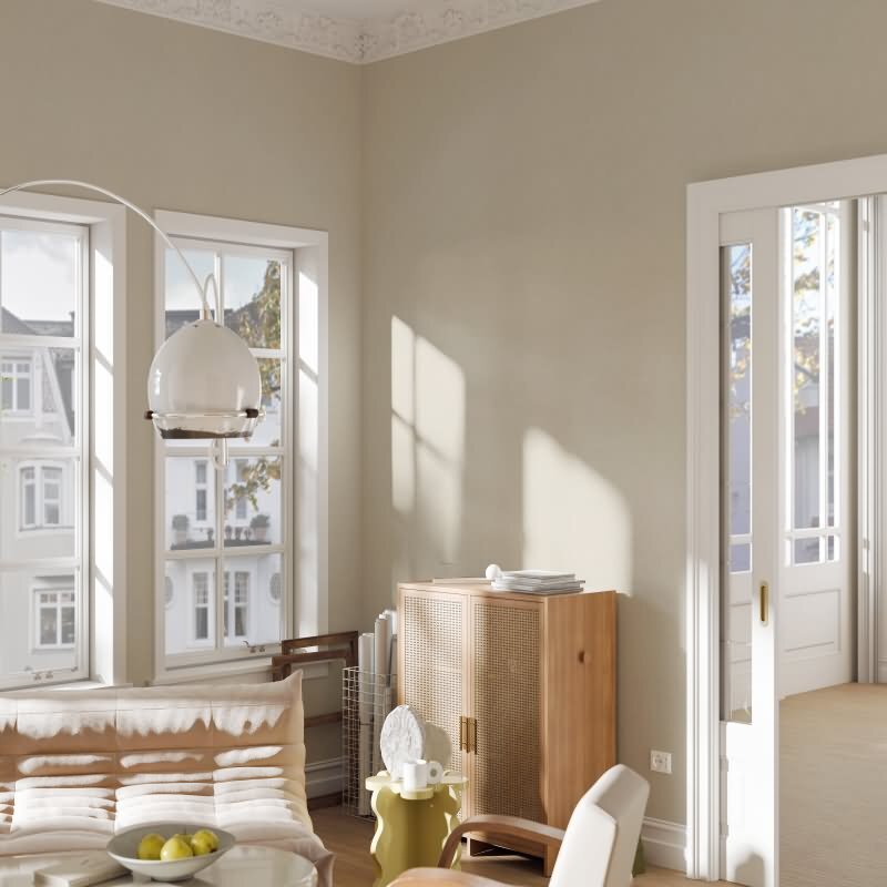 Tapete Beige, Creme, Erismann Vliestapete (KG-172242)