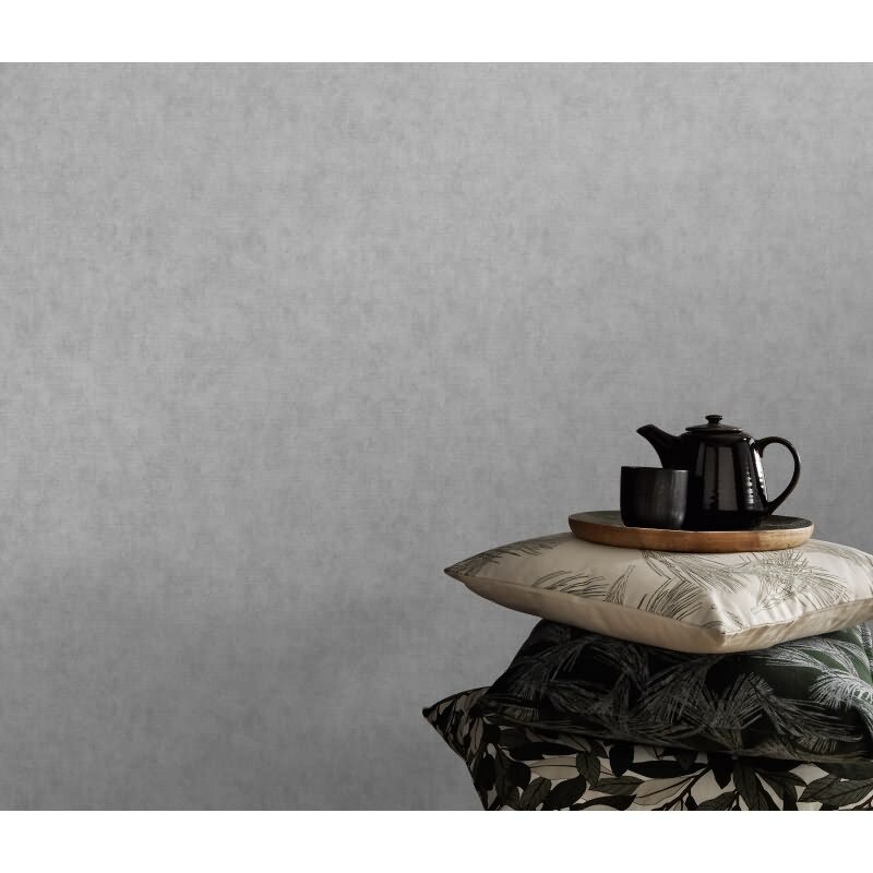 Tapete Grau, Silber, Erismann Vliestapete (KG-172244)