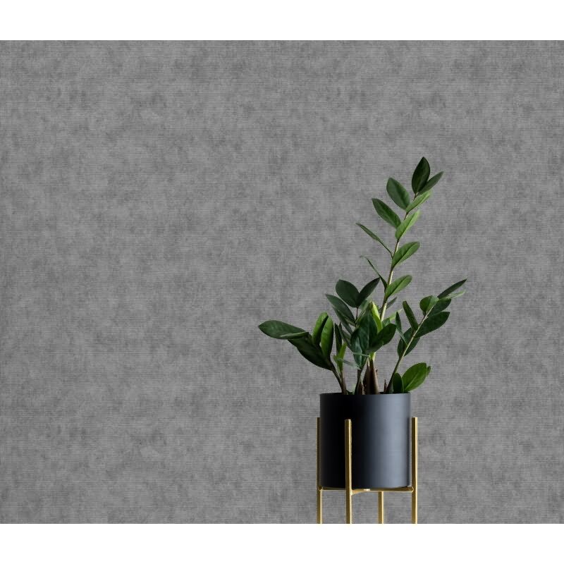 Tapete Grau, Silber, Erismann Vliestapete (KG-172248)