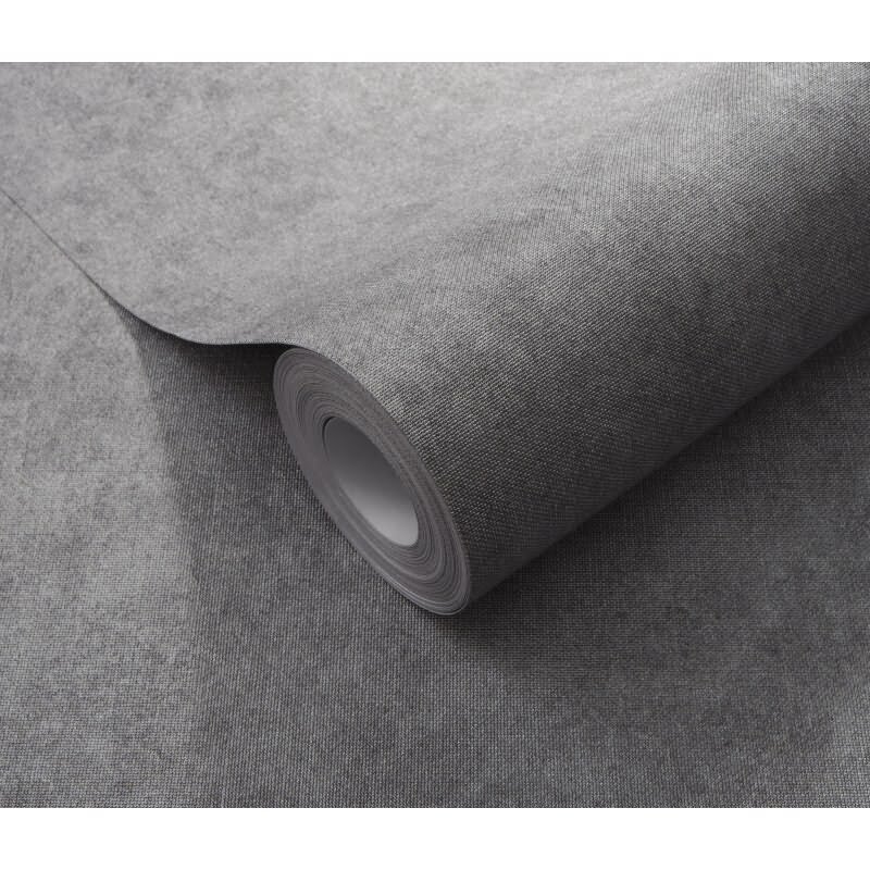 Tapete Grau, Silber, Erismann Vliestapete (KG-172248)