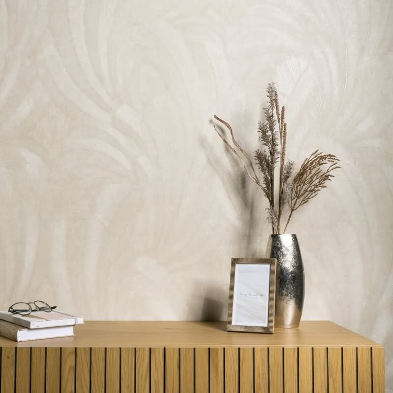 Tapete Beige, Creme, Erismann Vliestapete (KG-172254)