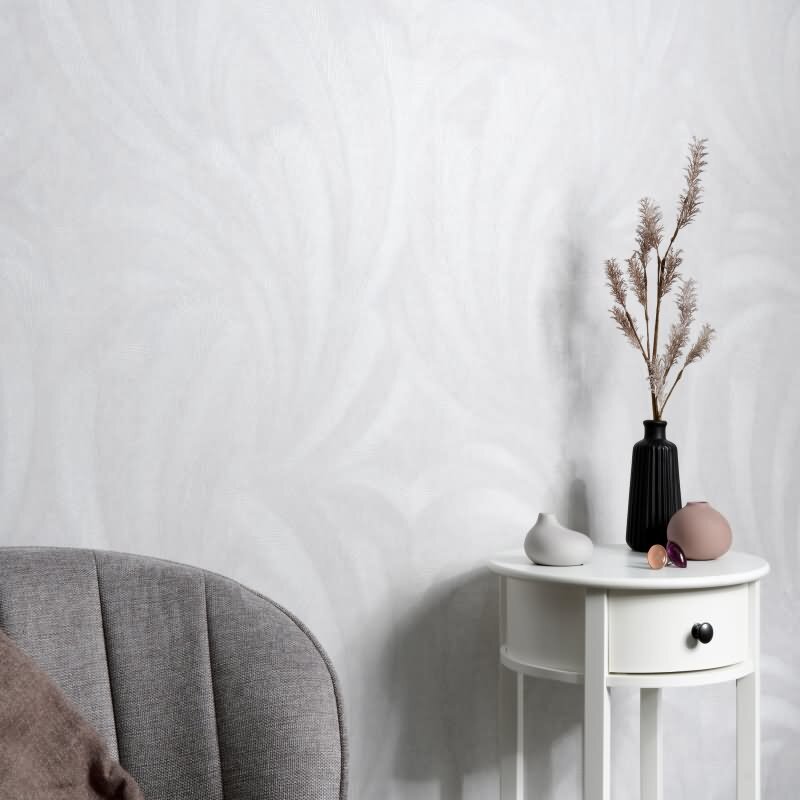 Tapete Weiß, Erismann Vliestapete (KG-172257)