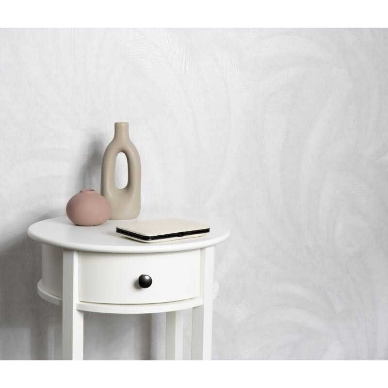 Tapete Weiß, Erismann Vliestapete (KG-172257)