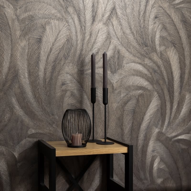 Tapete Braun, Erismann Vliestapete (KG-172258)