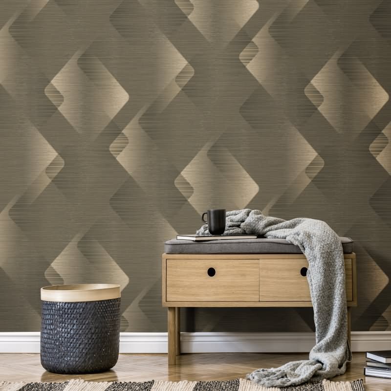 Tapete Braun, Erismann Vliestapete (KG-172261)