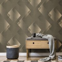 Tapete Braun, Erismann Vliestapete (KG-172261)