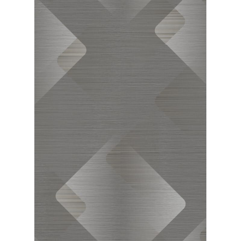 Tapete Grau, Silber, Erismann Vliestapete (KG-172262)