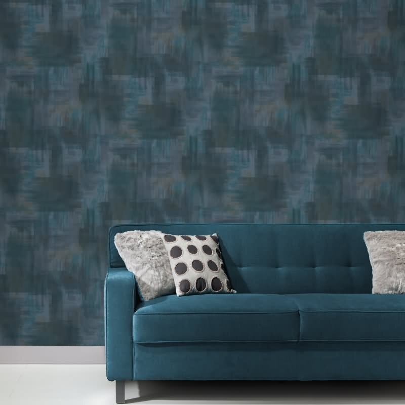 Tapete Blau, Erismann Vliestapete (KG-172263)