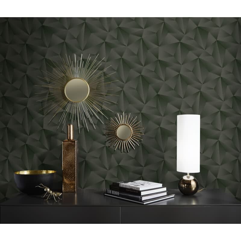 Tapete Grün, Erismann Vliestapete (KG-172267)