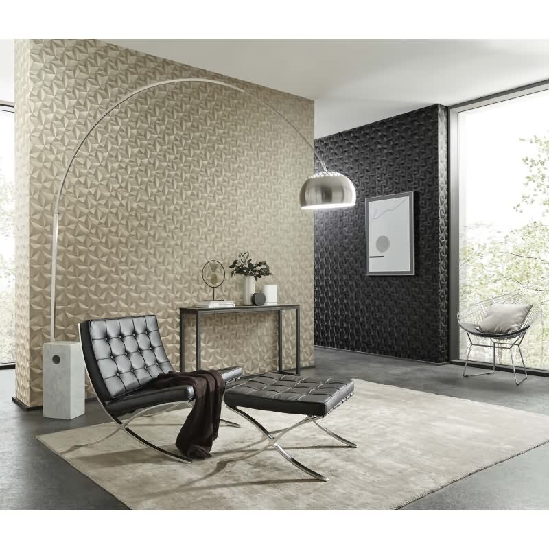 Tapete Beige, Creme, Erismann Vliestapete (KG-172268)