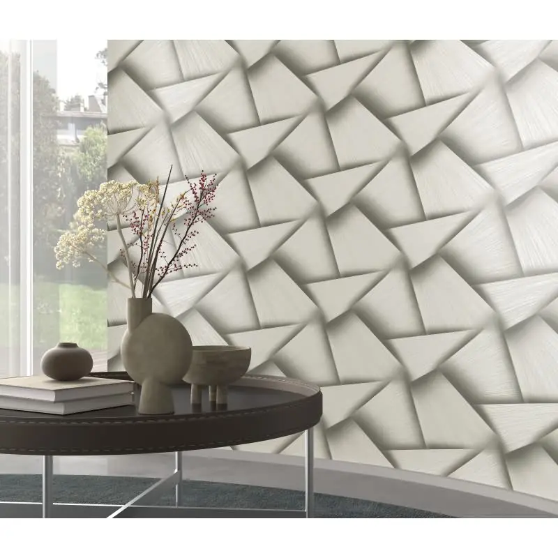 Tapete Grau, Silber, Erismann Vliestapete (KG-172276)