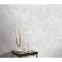 Tapete Wei&szlig;, Erismann Vliestapete (KG-172277)