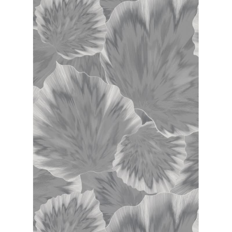 Tapete Grau, Silber, Erismann Vliestapete (KG-172278)