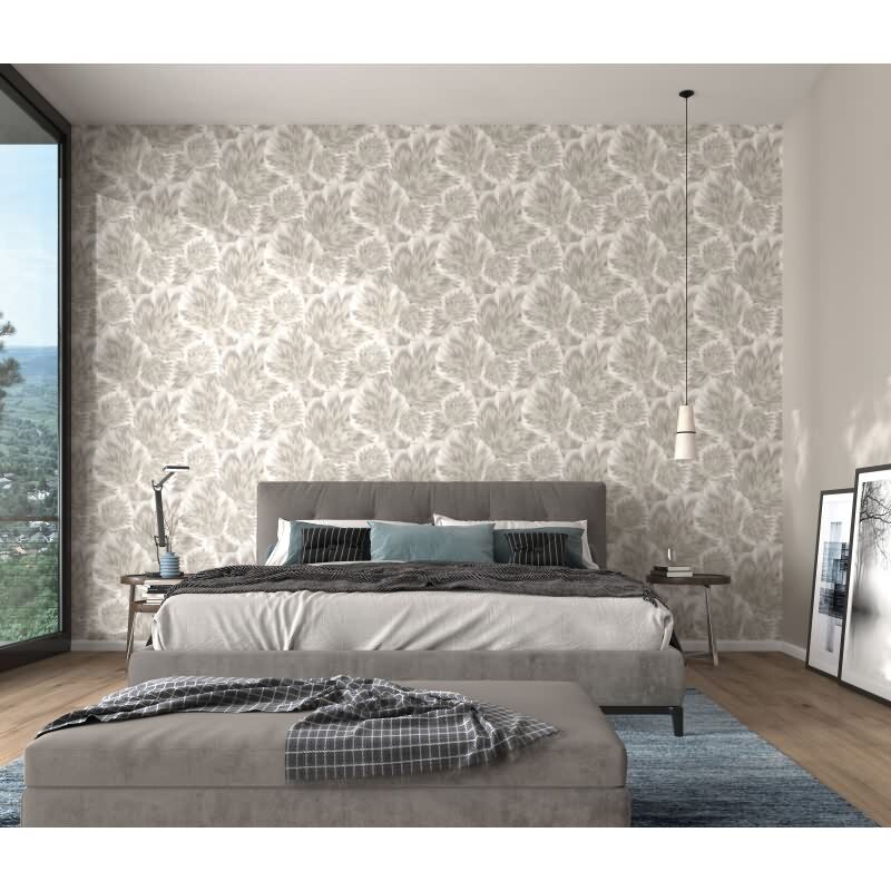 Tapete Greige, Erismann Vliestapete (KG-172282)