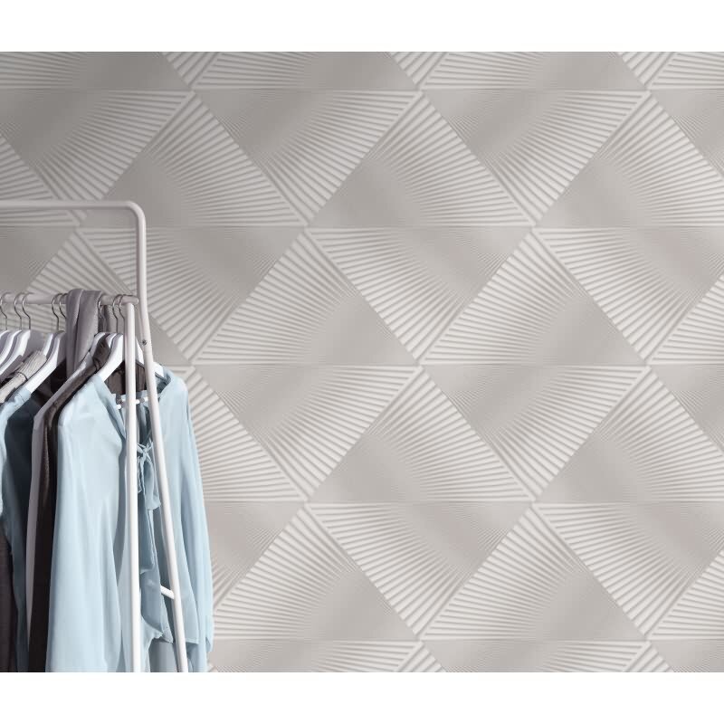 Tapete Greige, Erismann Vliestapete (KG-172291)