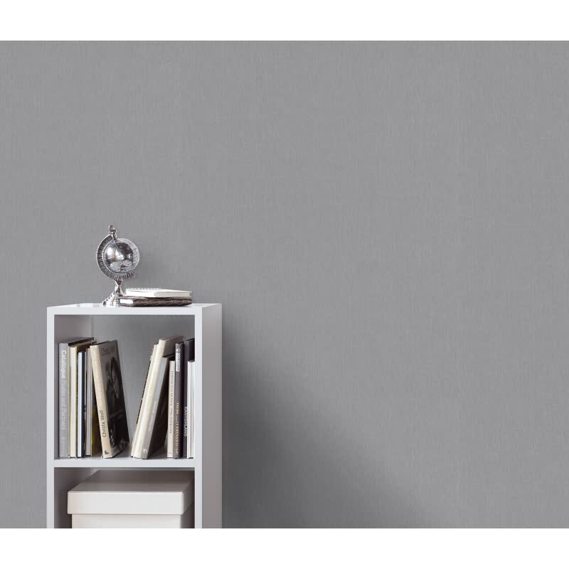Tapete Grau, Silber, Erismann Vliestapete (KG-172302)