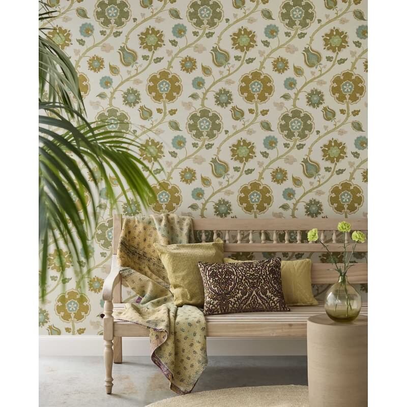 Tapete Grün Eijffinger Vliestapete (KG-172402)