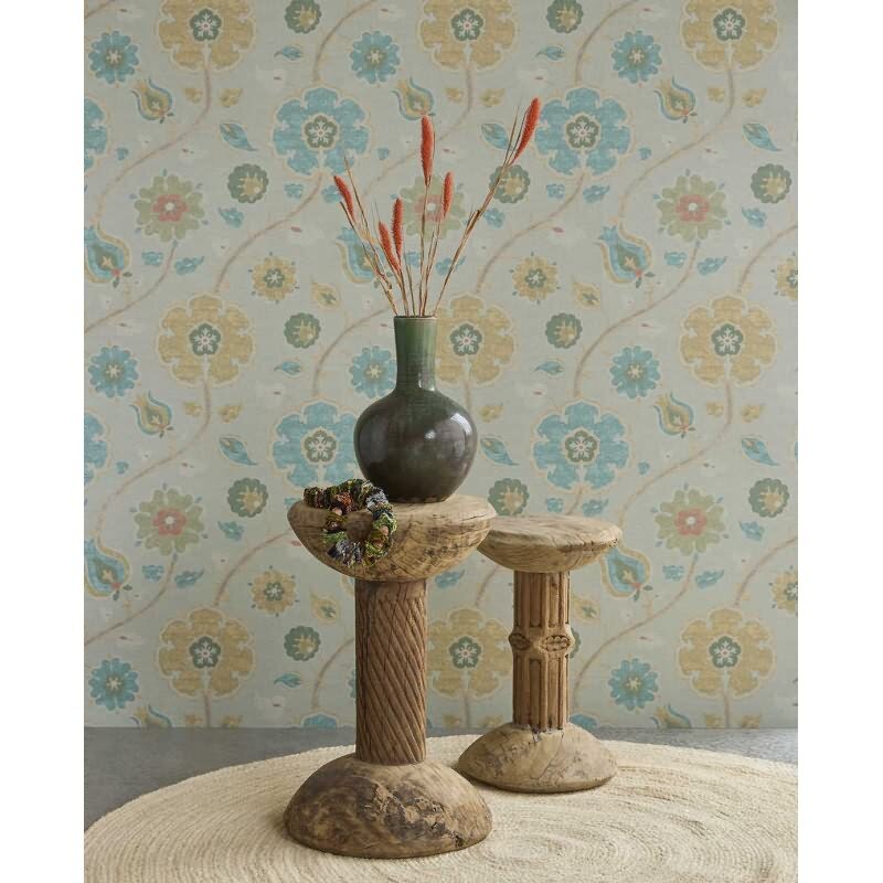 Tapete Türkis Eijffinger Vliestapete (KG-172404)