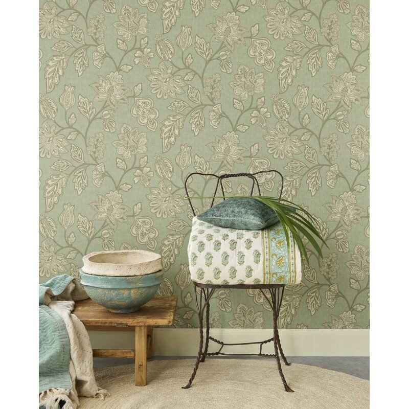 Tapete Grün Eijffinger Vliestapete (KG-172432)