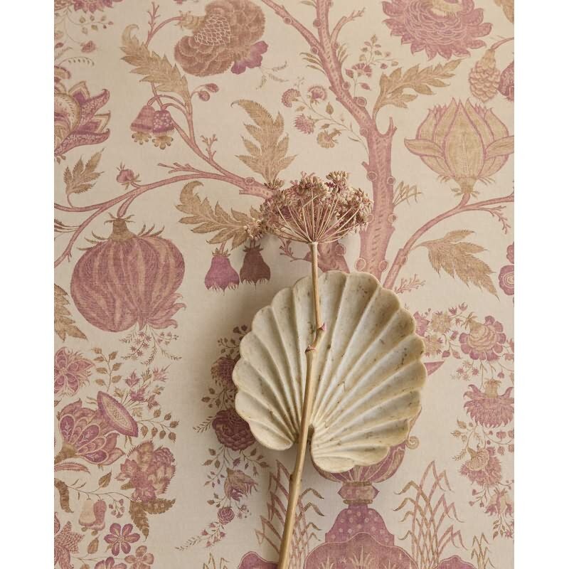 Tapete Rot, Bordeaux Eijffinger Vliestapete (KG-172443)