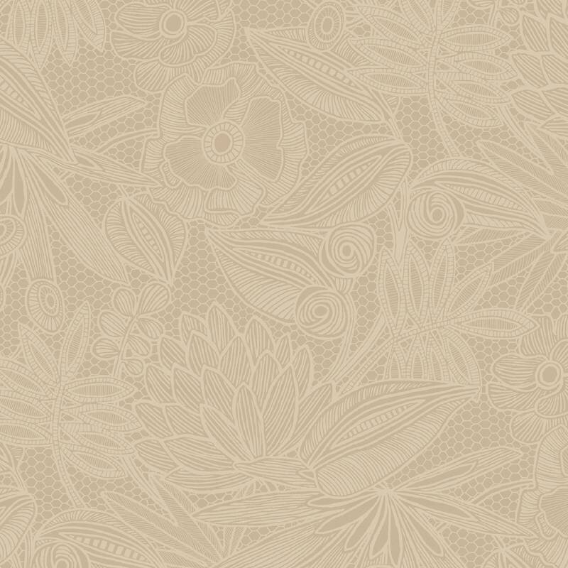 Tapete Beige, Creme, Eijffinger Vliestapete (KG-172449)
