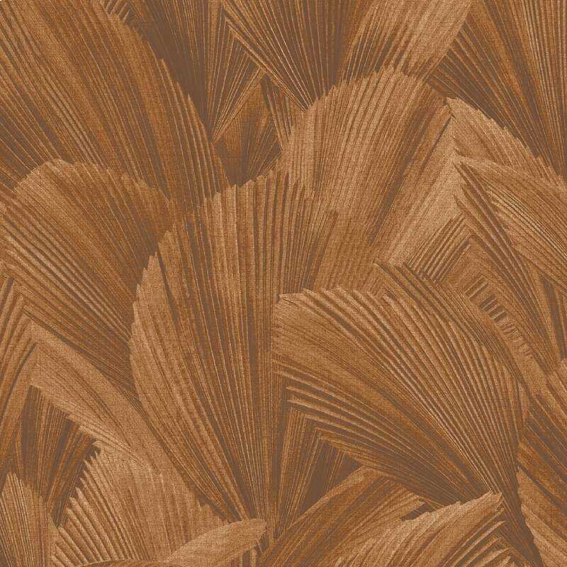 Tapete Gold, Kupfer, Eijffinger Vliestapete (KG-172455)