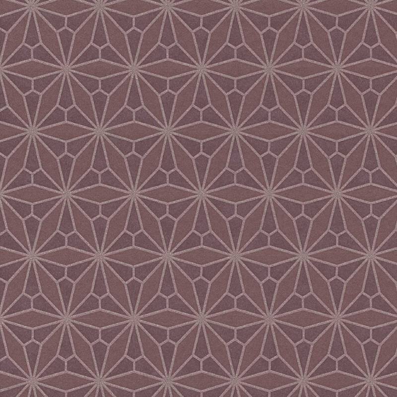 Tapete Rot, Bordeaux, Eijffinger Vliestapete (KG-172471)