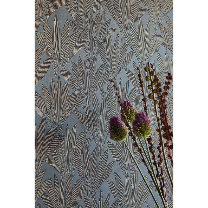 Tapete Schwarz, Anthrazit, Eijffinger Vliestapete (KG-172476)