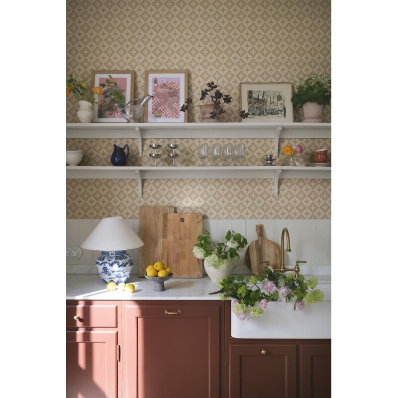 Tapete Blau Sandberg Vliestapete (KG-172499)