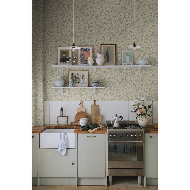 Tapete Blau Sandberg Vliestapete (KG-172507)