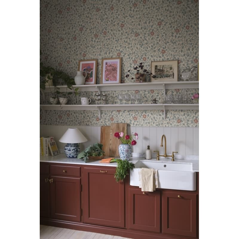 Tapete Blau Sandberg Vliestapete (KG-172510)