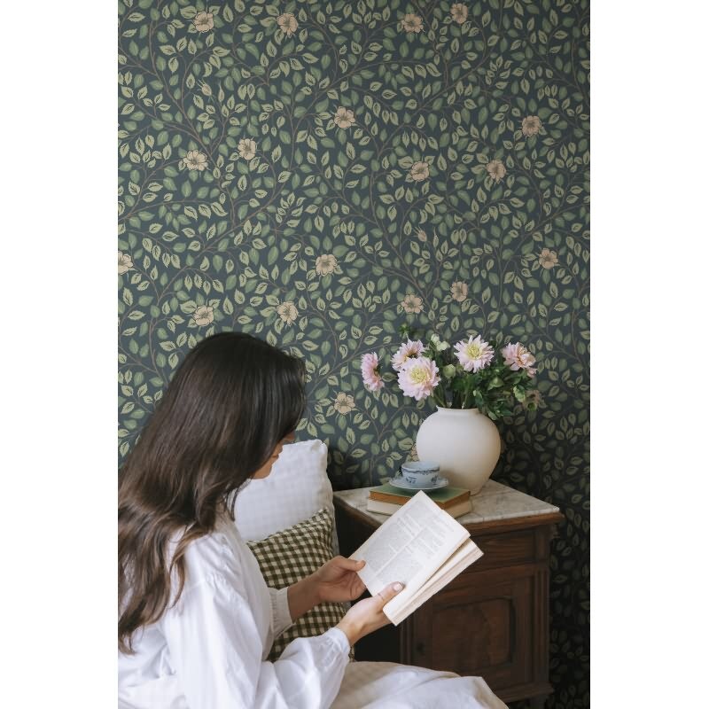 Tapete Blau Sandberg Vliestapete (KG-172510)