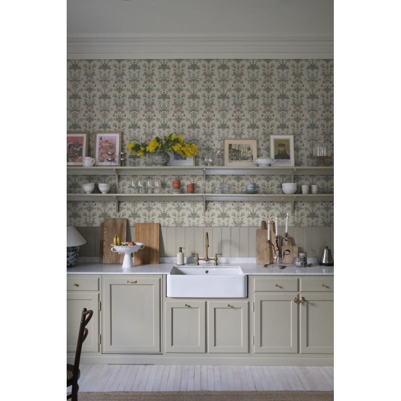 Tapete Blau Sandberg Vliestapete (KG-172520)