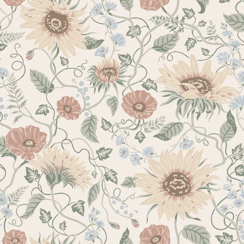 Tapete Blau Sandberg Vliestapete (KG-172523)