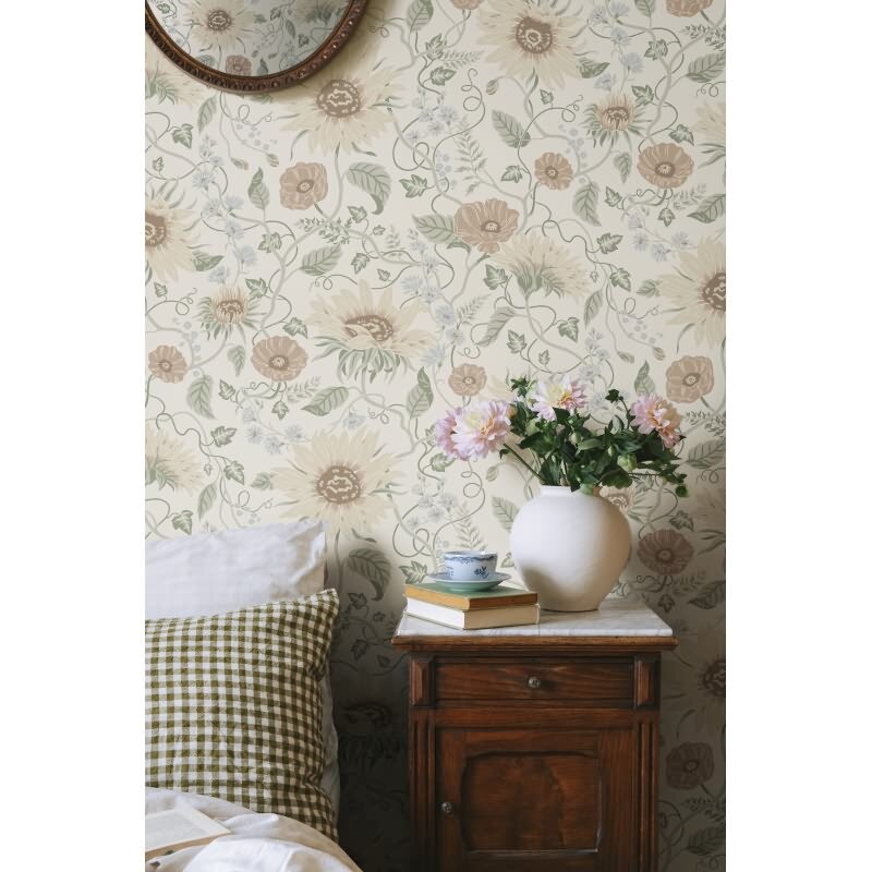 Tapete Blau Sandberg Vliestapete (KG-172523)