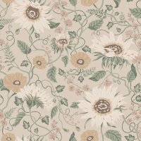 Tapete Rosa, Rose Sandberg Vliestapete (KG-172524)