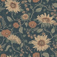 Tapete Blau Sandberg Vliestapete (KG-172525)