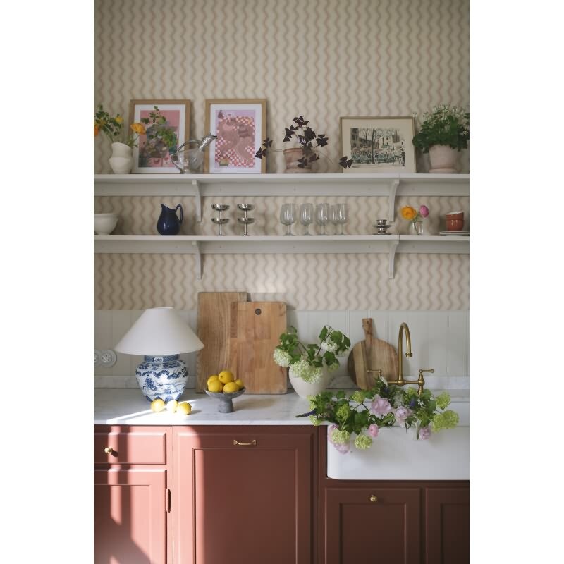 Tapete Blau Sandberg Vliestapete (KG-172526)